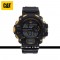 CAT 1A Series Digital Black 1A-167-21-241 Silicon Strap Watch