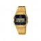 Casio General A159WGED-1 Stainless Steel with Diamonds on dial Unisex Watch