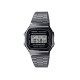 Casio General A168WGG-1A Grey Stainless Steel Band Women Watch