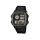 Casio General AE-1200WHB-1B Black Nylon Band Men Watch 