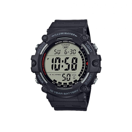 Casio General AE-1500WH-1A Black Resin Band Men Youth Watch