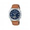 Casio General AMW-S820L-2A Brown Leather Band Men Watch