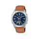 Casio General AMW-S820L-2A Brown Leather Band Men Watch