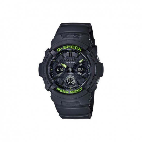 Casio G-Shock AWR-M100SDC-1A Black Resin Band Men Sports Watch