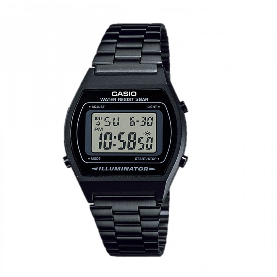Casio General B640WB-1A Black Stainless Steel Unisex Watch
