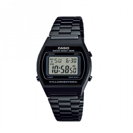 Casio General B640WB-1A Black Stainless Steel Unisex Watch