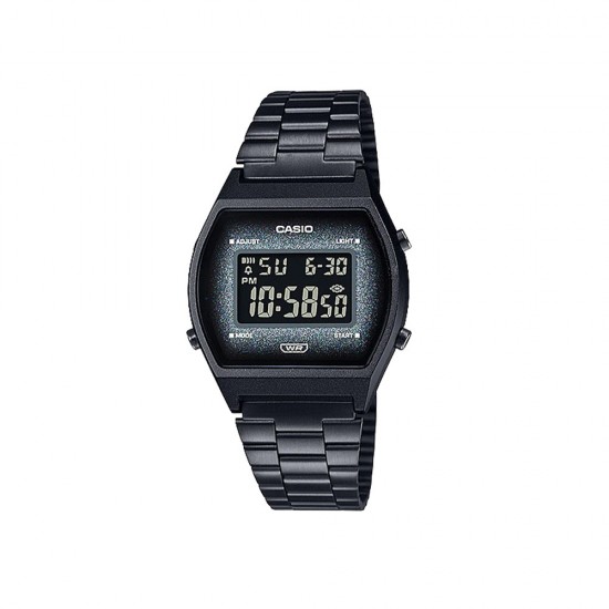 Casio General B640WBG-1B Black Stainless Steel Band Women Watch