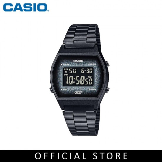 Casio General B640WBG-1B Black Stainless Steel Band Women Watch