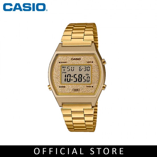 Casio General B640WGG-9 Gold Stainless Steel Band Women Watch