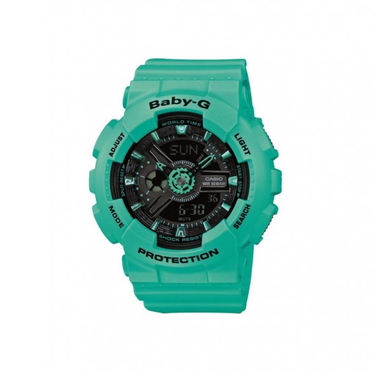 Casio Baby-G BA-111-3A Turquoise Women Sports Watch
