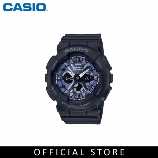 Casio Baby-G BA-130-1A2 Black Resin Band Women Sports Watch