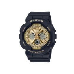 Casio Baby-G BA-130-1A3 Black Resin Band Women Sports Watch