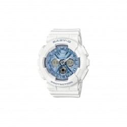 Casio Baby-G BA-130-7A2 White Resin Band Women Sports Watch