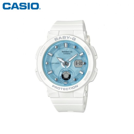 Casio Baby-G BGA-250-7A1 White Women Sports Watch 