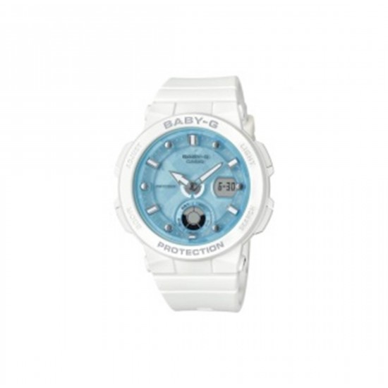 Casio Baby-G BGA-250-7A1 White Women Sports Watch 