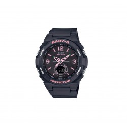 Casio Baby-G BGA-260SC-1A Black Resin Band Women Sports Watch