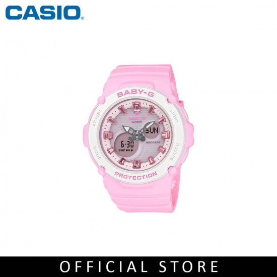 Casio Baby-G BGA-270-4A Pink Resin Band Women Sports Watch