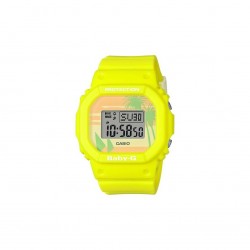 Casio Baby-G BGD-560BC-9 Yellow Resin Band Women Sports Watch