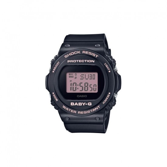 Casio Baby-G BGD-570-1B Black Resin Band Women Sports Watch