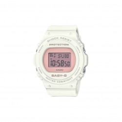 Casio Baby-G BGD-570-7B White Resin Band Women Sports Watch