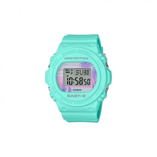 Casio Baby-G BGD-570BC-3 Blue Resin Band Women Sports Watch
