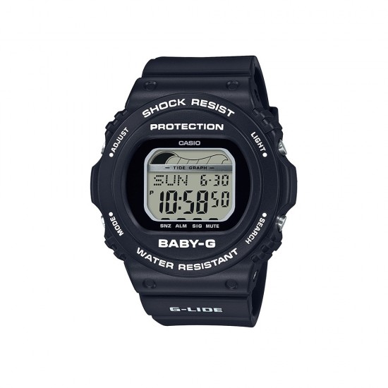 Casio Baby-G BLX-570-1 Black Resin Band Women Watch