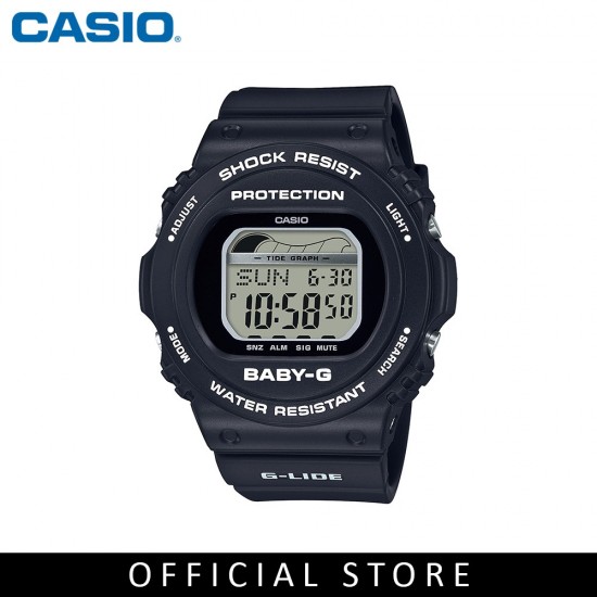 Casio Baby-G BLX-570-1 Black Resin Band Women Watch