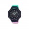 Casio Baby-G BSA-B100MT-1A Blue Pink Resin Band Women Sports Watch
