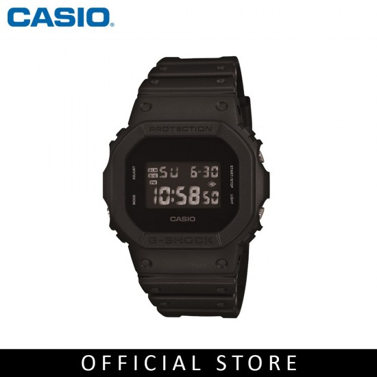 Casio G-Shock DW-5600BB-1 Black Resin Band Men Sports Watch