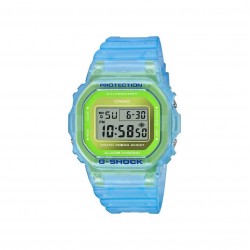 Casio G-Shock DW-5600LS-2 Blue Resin Band Men Sports Watch