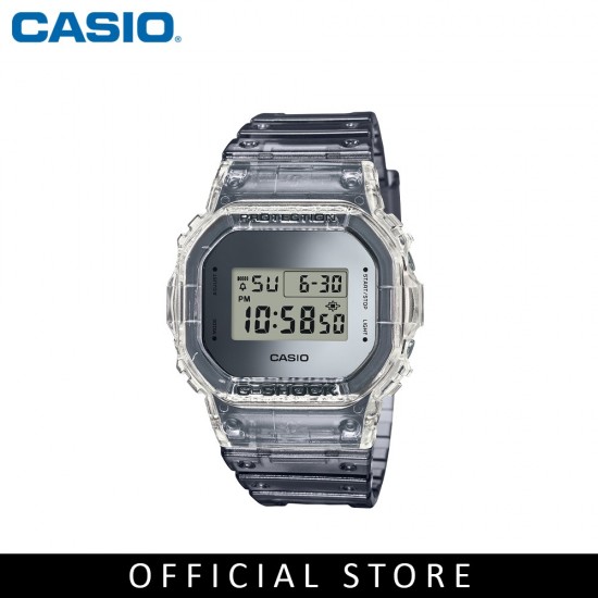 Casio G-Shock DW-5600SK-1 Semi Transparent Band Men Sports Watch
