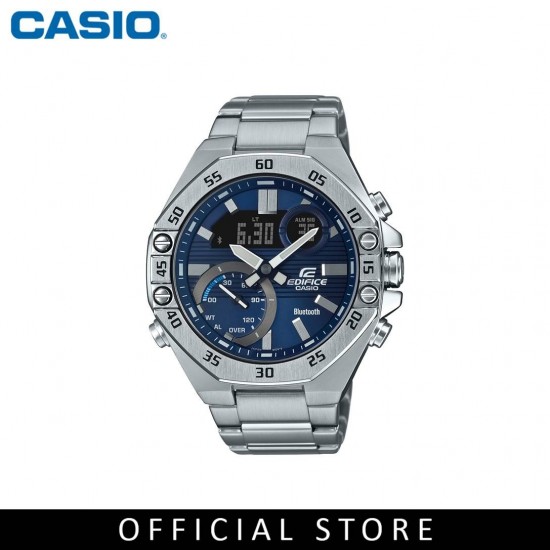 Casio Edifice ECB-10D-2A Stainless Steel Band Men Watch