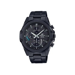 Casio Edifice EFR-S567DC-1A Black Stainless Steel Band Men Watch