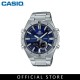 Casio Edifice ERA-110D-2A Silver Stainless Steel Band Men Watch