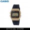 Casio General F-91WM-9A Youth Digital Black Gold Resin Band Men Watch 