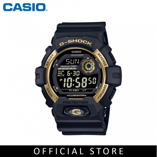 Casio G-Shock G-8900GB-1 Black Resin Band Men Sports Watch