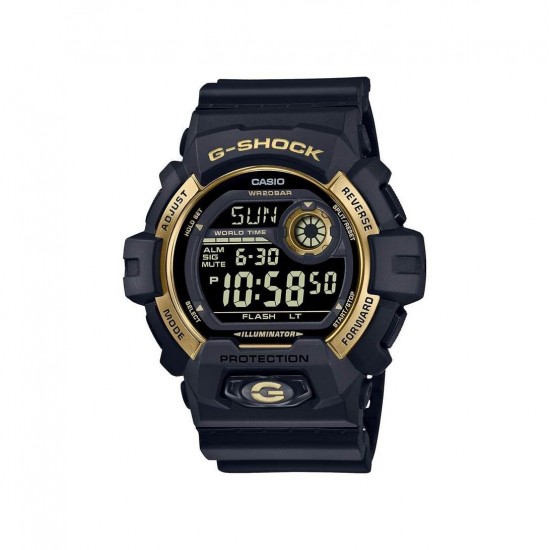 Casio G-Shock G-8900GB-1 Black Resin Band Men Sports Watch