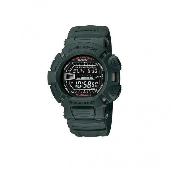 Casio G-Shock G-9000-3 Green Resin Band Men Sports Watch