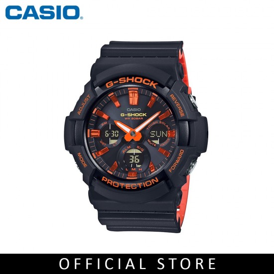 Casio G-Shock GA-100BR-1A Black Resin Band Men Sport Watch