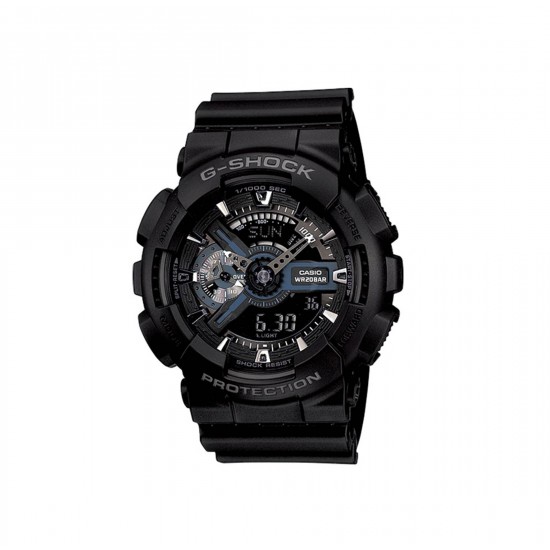Casio G-shock GA-110-1B Black Resin Band Men Sports Watch