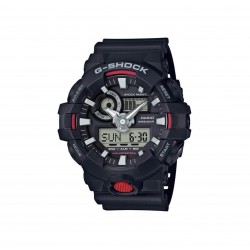 Casio G-shock GA-700-1A Black Resin Band Men Sports Watch