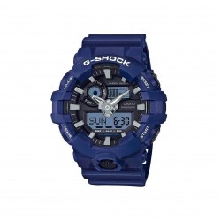 Casio G-Shock GA-700-2A Blue Resin Band Men Sports Watch
