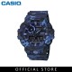 Casio G-Shock GA-700CM-2A Blue Camouflage Resin Band Men Sports Watch