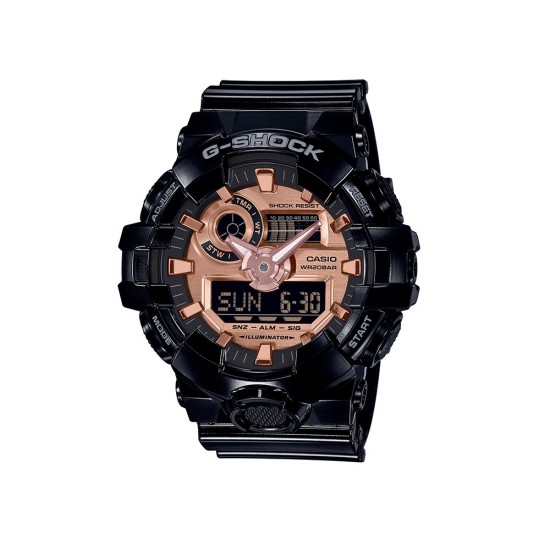 Casio G-Shock GA-700MMC-1A Black Resin Strap Men Watch