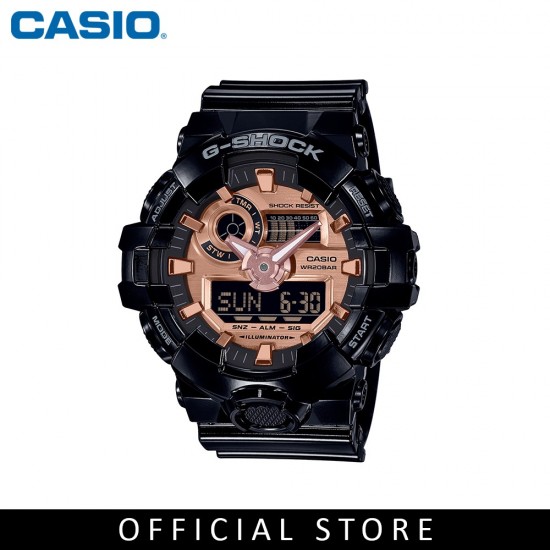 Casio G-Shock GA-700MMC-1A Black Resin Strap Men Watch