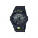 Casio G-Shock GA-800DC-1A Black Resin Band Men Sports Watch