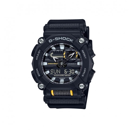 Casio G-Shock GA-900-1A Black Resin Band Men Sports Watch