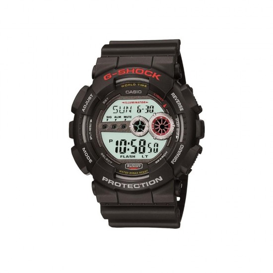 Casio G-shock GD-100-1A Black Resin Band Men Sports Watch