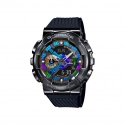 Casio G-Shock GM-110B-1A Black Resin Band Men Watch