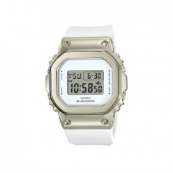 Casio G-Shock GM-S5600G-7 White Resin Band Women Sports Watch